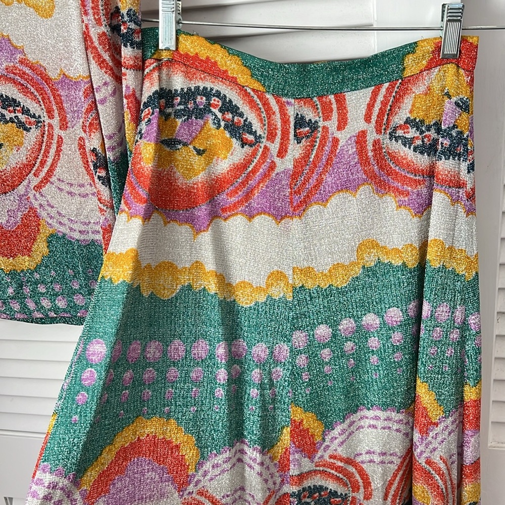 Vintage Susan Thomas Metallic Skirt Set - Picture 5 of 16